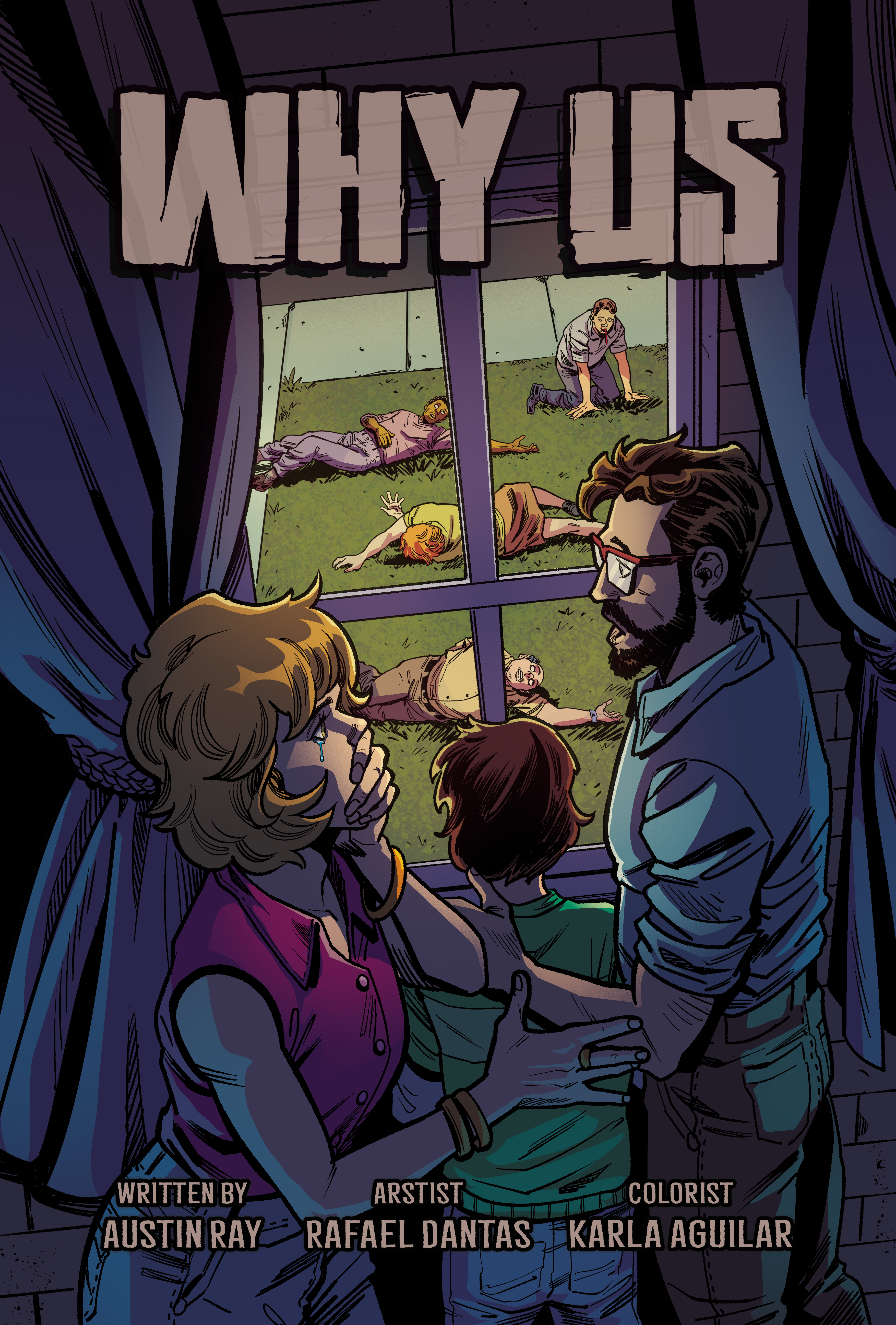 Graphic Novel Cover Title Design